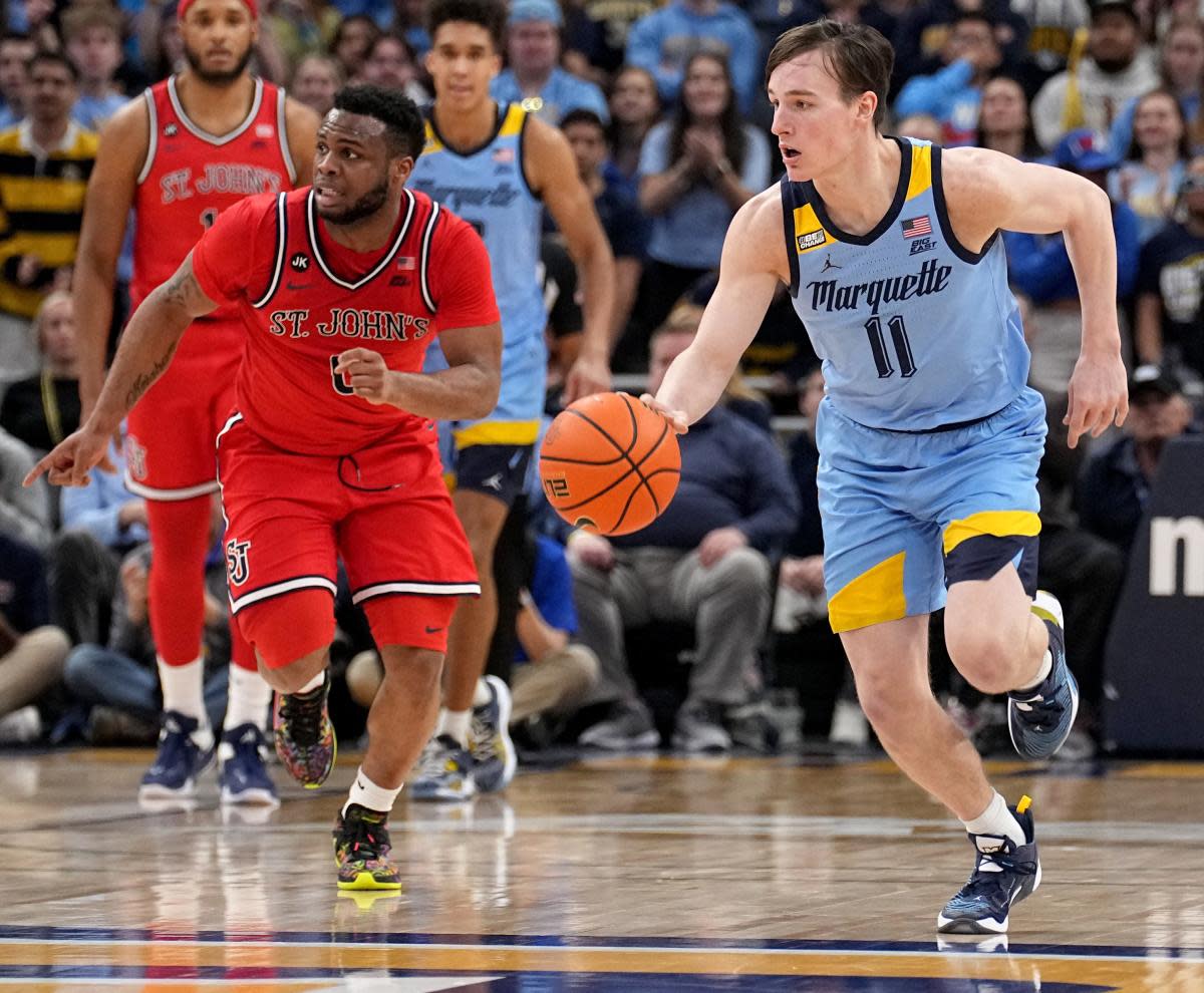 Marquette leading scorer, Tyler Kolek